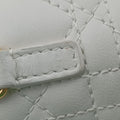 Dioramour Dior Caro Heart Micro Vanity Case White Lambskin 56-MA-0234ディオールアムール ディオール カロ ハート マイクロヴァニティ ホワイト ラムスキン 56-MA-0234