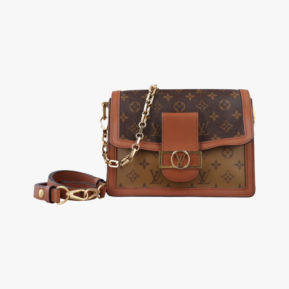 DAUPHINE brown Monogram Reverse M45958 CA2149 IC Chipドーフィーヌ モノグラム/ブラウン モノグラム リバース M45958 CA2149 ICチップ