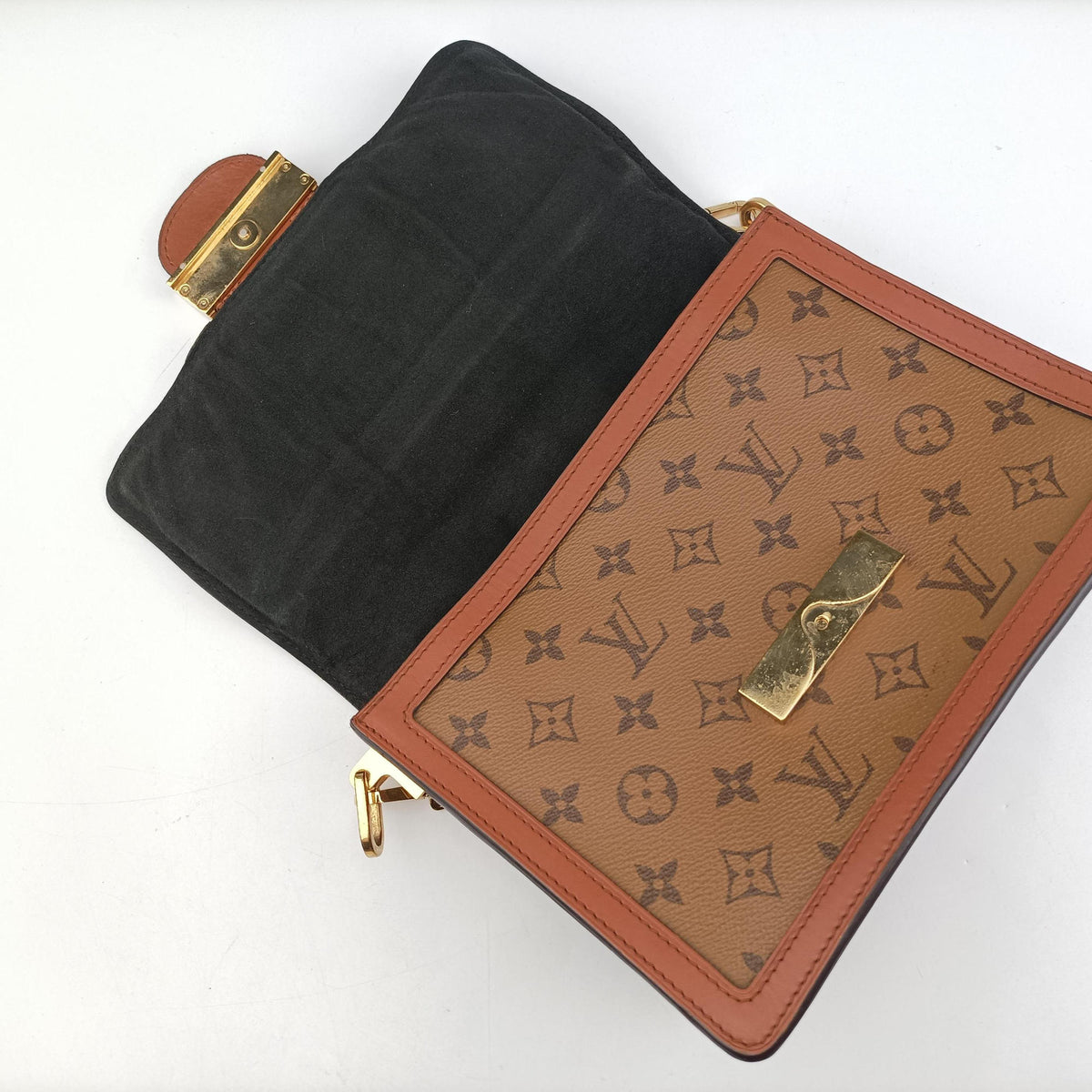 DAUPHINE brown Monogram Reverse M45958 CA2149 IC Chipドーフィーヌ モノグラム/ブラウン モノグラム リバース M45958 CA2149 ICチップ