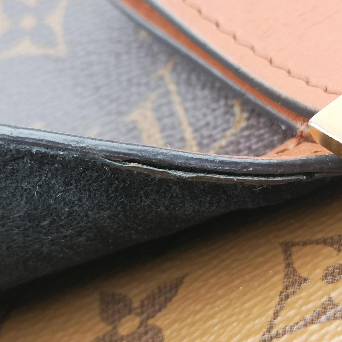 DAUPHINE brown Monogram Reverse M45958 CA2149 IC Chipドーフィーヌ モノグラム/ブラウン モノグラム リバース M45958 CA2149 ICチップ