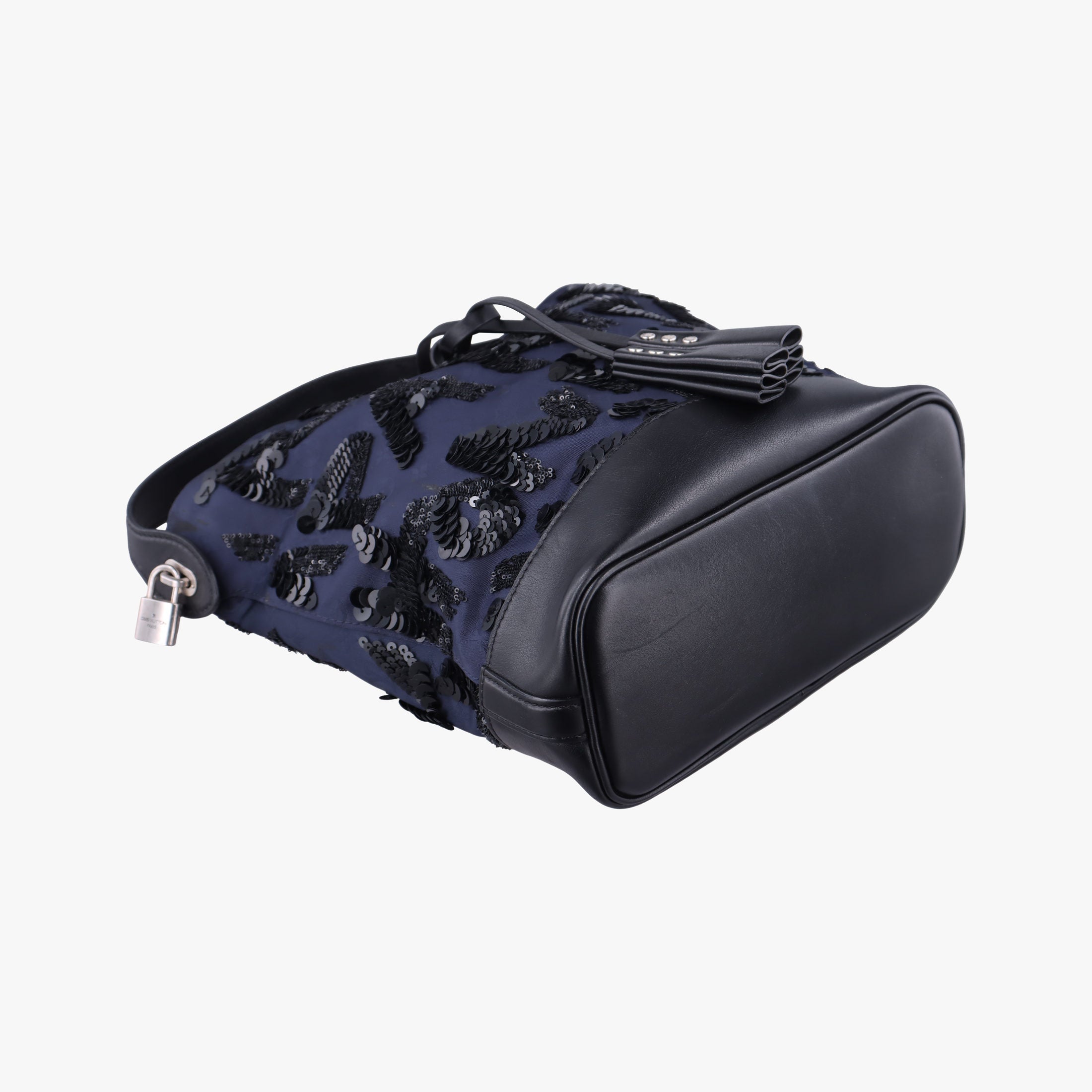 Spotlight PM Midnight Blue Monogram Satin × Sequins × Leather M94601 CA0164スポットライトPM ミッドナイトブルー モノグラム サテン × スパンコール × レザー M94601 CA0164