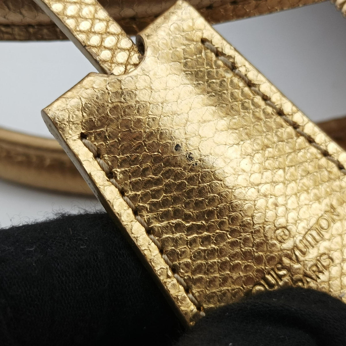 Secondhand Louis Vuitton Leopard steamer bag Brown x Multi Monogram Canvas x ponyhair  shoulderbag | stylenewstar