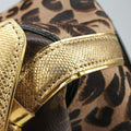 Secondhand Louis Vuitton Leopard steamer bag Brown x Multi Monogram Canvas x ponyhair  shoulderbag | stylenewstar