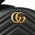 GG Marmont Black Leather 476434 C026259718GGマーモント ブラック レザー 476434 C026259718