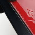 Pre-owned Louis Vuitton Spring street PM Scarlet Red Vernis×Leather×Monogram Canvas M90505 shoulderbag | stylenewstar