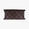 Pre-owned Louis Vuitton Spring street PM Scarlet Red Vernis×Leather×Monogram Canvas M90505 shoulderbag | stylenewstar