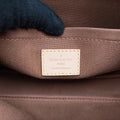 MULTI POCHETTE ACCESSOIRES MARRON×ROSE CLAIRE Monogram Canvas M44840 IC Chipミュルティポシェットアクセソワール マロン×ローズ クレール モノグラムキャンバス M44840 ICチップ