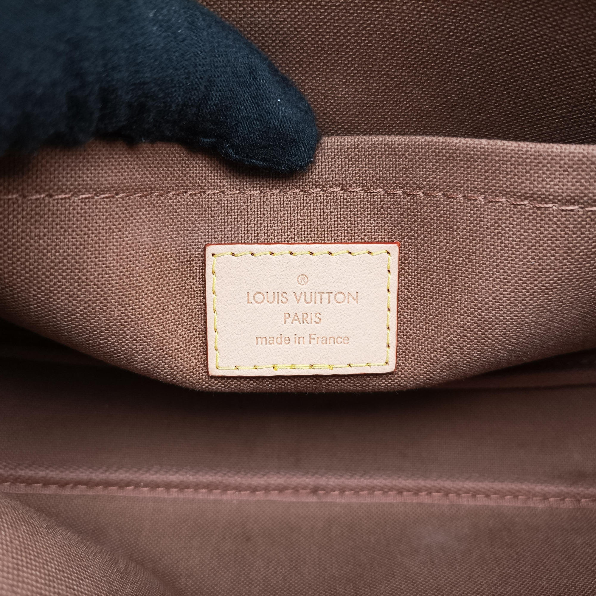 MULTI POCHETTE ACCESSOIRES MARRON×ROSE CLAIRE Monogram Canvas M44840 IC Chipミュルティポシェットアクセソワール マロン×ローズ クレール モノグラムキャンバス M44840 ICチップ