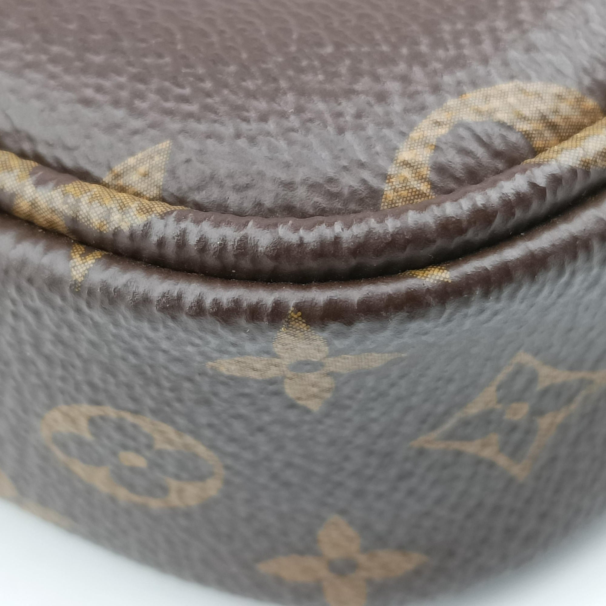MULTI POCHETTE ACCESSOIRES MARRON×ROSE CLAIRE Monogram Canvas M44840 IC Chipミュルティポシェットアクセソワール マロン×ローズ クレール モノグラムキャンバス M44840 ICチップ