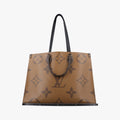 Pre-owned Louis Vuitton On the Go GM Brown Monogram Canvas M45320 shoulderbag | stylenewstar