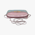 Trapuntata Camera Zumi pink×green×multi Leather 541061 B025976597トラプンタータ カメラ ラミネート ピンク×グリーン×マルチ レザー 541061 B025976597