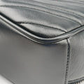 Vintage Gucci GG Marmont Black Leather 498100 shoulderbag | stylenewstar