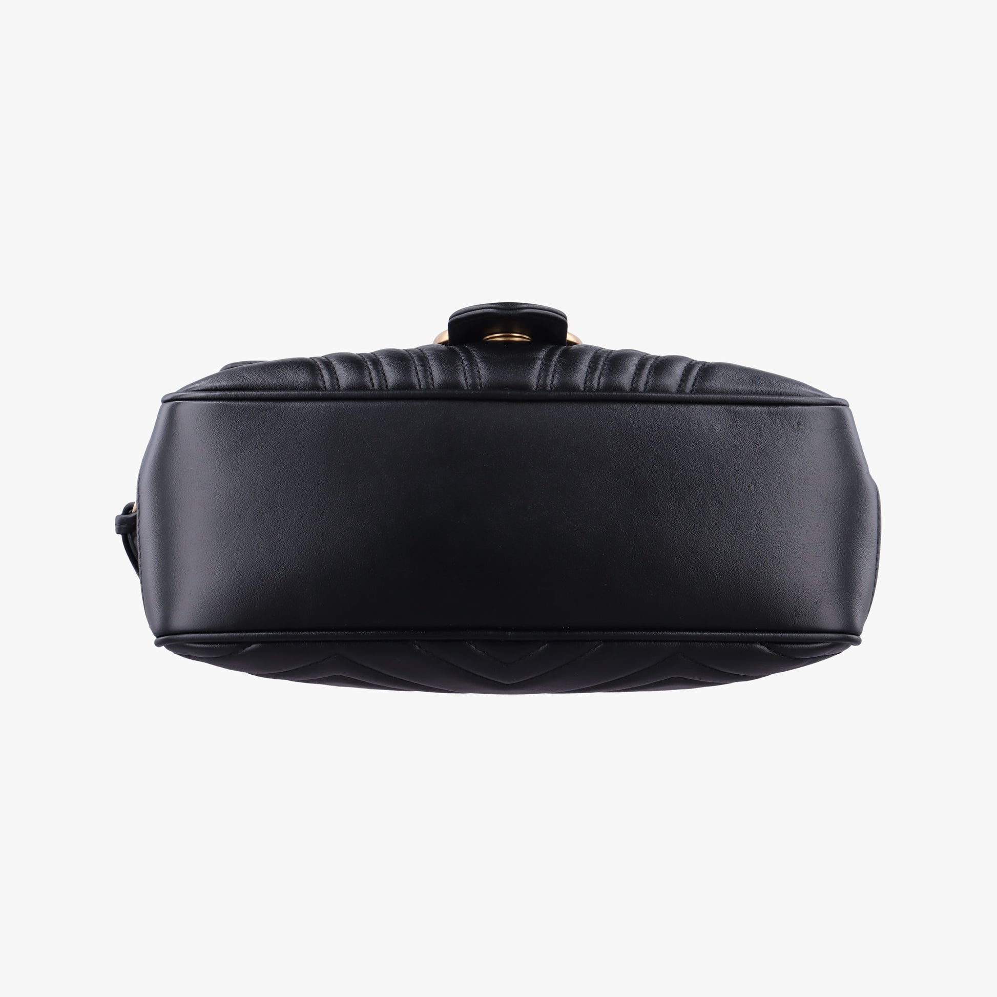 Vintage Gucci GG Marmont Black Leather 498100 shoulderbag | stylenewstar