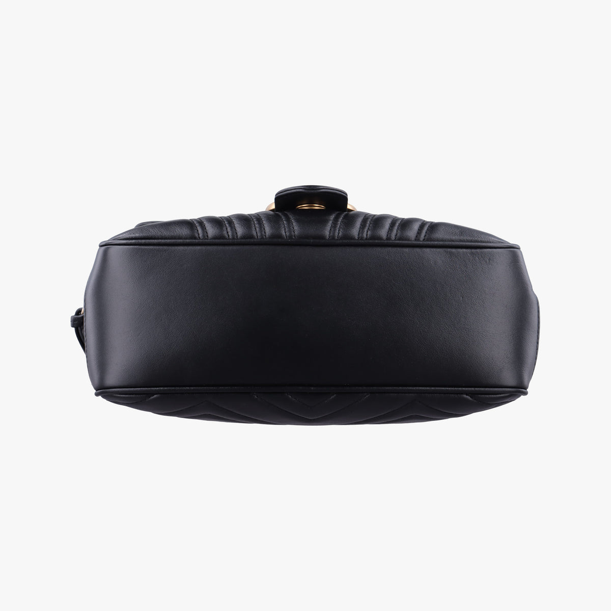 Vintage Gucci GG Marmont Black Leather 498100 shoulderbag | stylenewstar