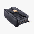 Vintage Gucci GG Marmont Black Leather 498100 shoulderbag | stylenewstar