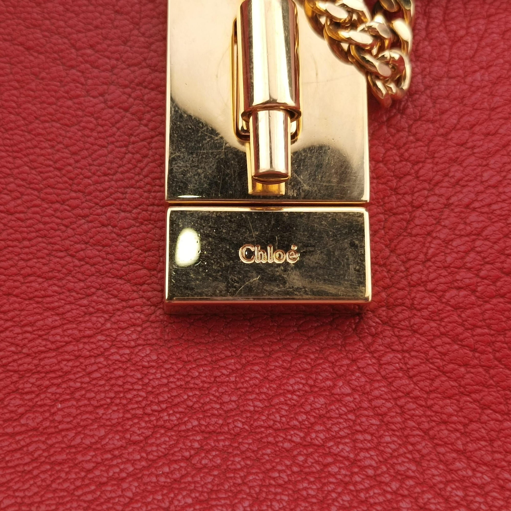 DREW Red Leather 04155665-20ドリュー レッド レザー 04155665-20