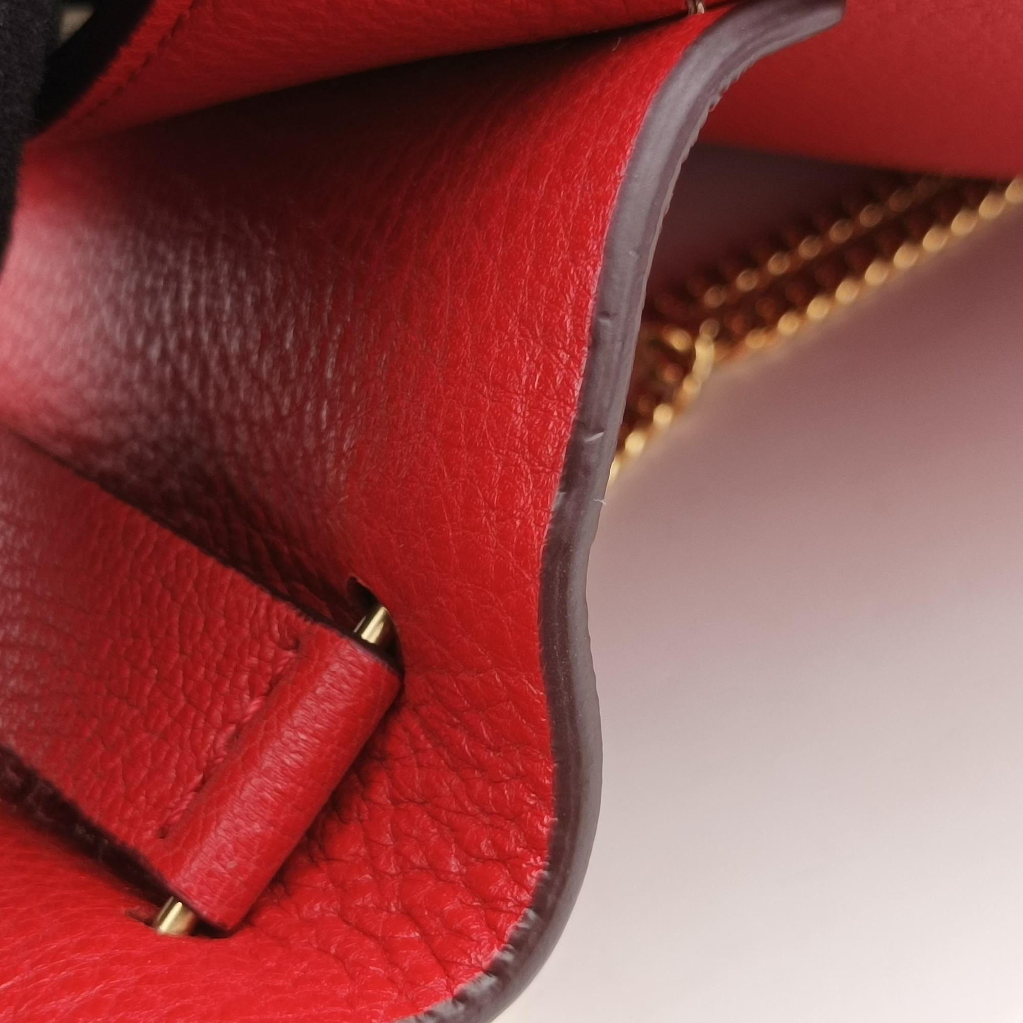 DREW Red Leather 04155665-20ドリュー レッド レザー 04155665-20