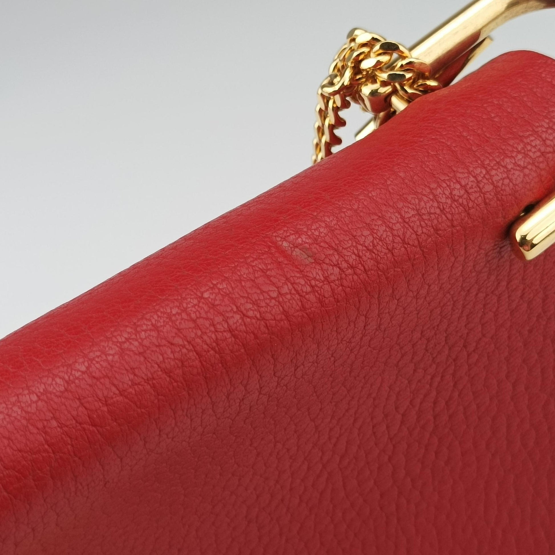 DREW Red Leather 04155665-20ドリュー レッド レザー 04155665-20
