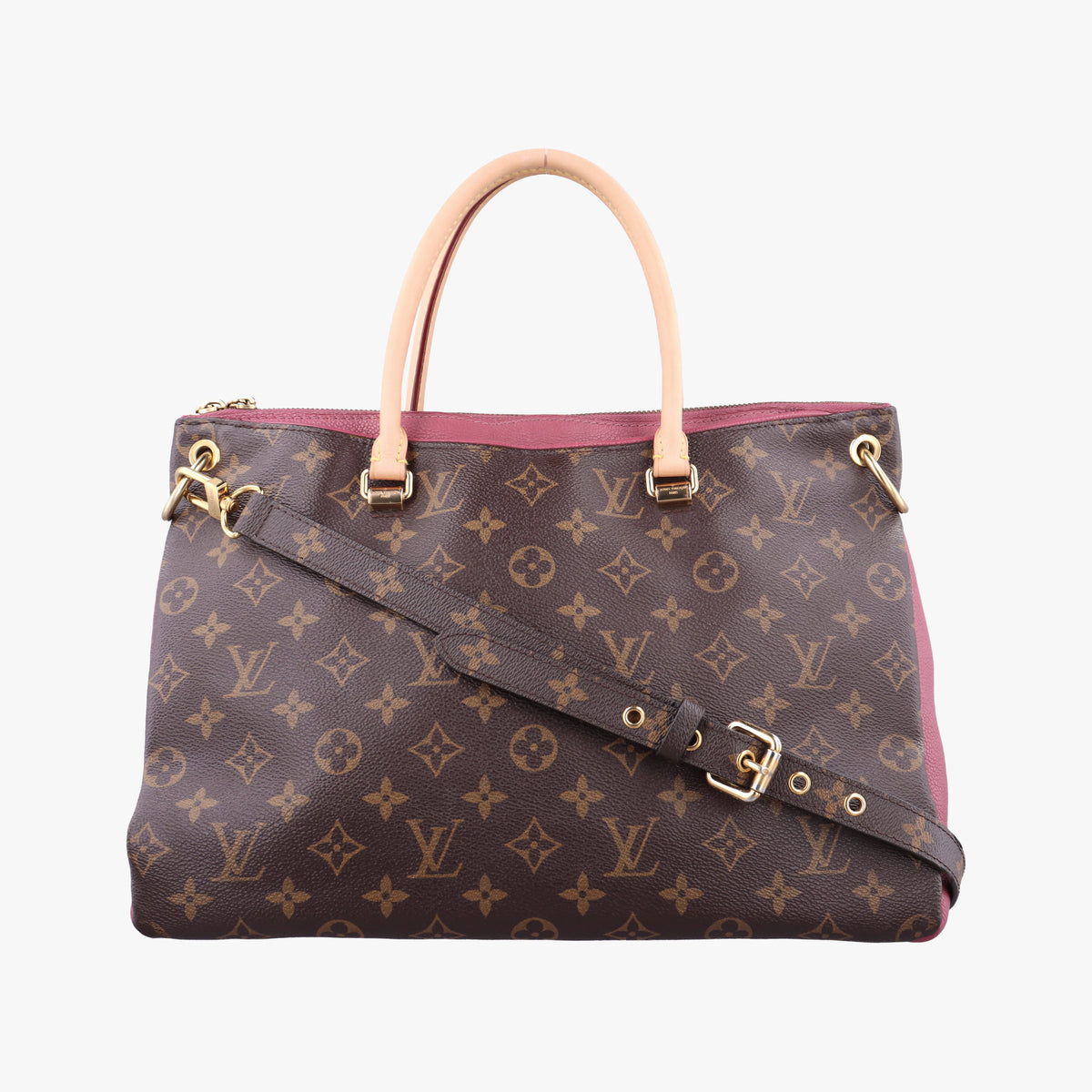 PALLAS brown×Rose Bruyere Monogram Canvas×calf leather M43705 CA4107パラス ブラウン×ローズブリュイエール モノグラムキャンバス×カーフレザー M43705 CA4107