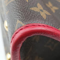 Popincourt PM Brown×Red Monogram canvas×calfskin leather M43433 NZ1138ポパンクールPM モノグラム/ブラウン×レッド モノグラムキャンバス×カーフレザー M43433 NZ1138