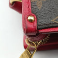 Popincourt PM Brown×Red Monogram canvas×calfskin leather M43433 NZ1138ポパンクールPM モノグラム/ブラウン×レッド モノグラムキャンバス×カーフレザー M43433 NZ1138