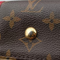 Popincourt PM Brown×Red Monogram canvas×calfskin leather M43433 NZ1138ポパンクールPM モノグラム/ブラウン×レッド モノグラムキャンバス×カーフレザー M43433 NZ1138