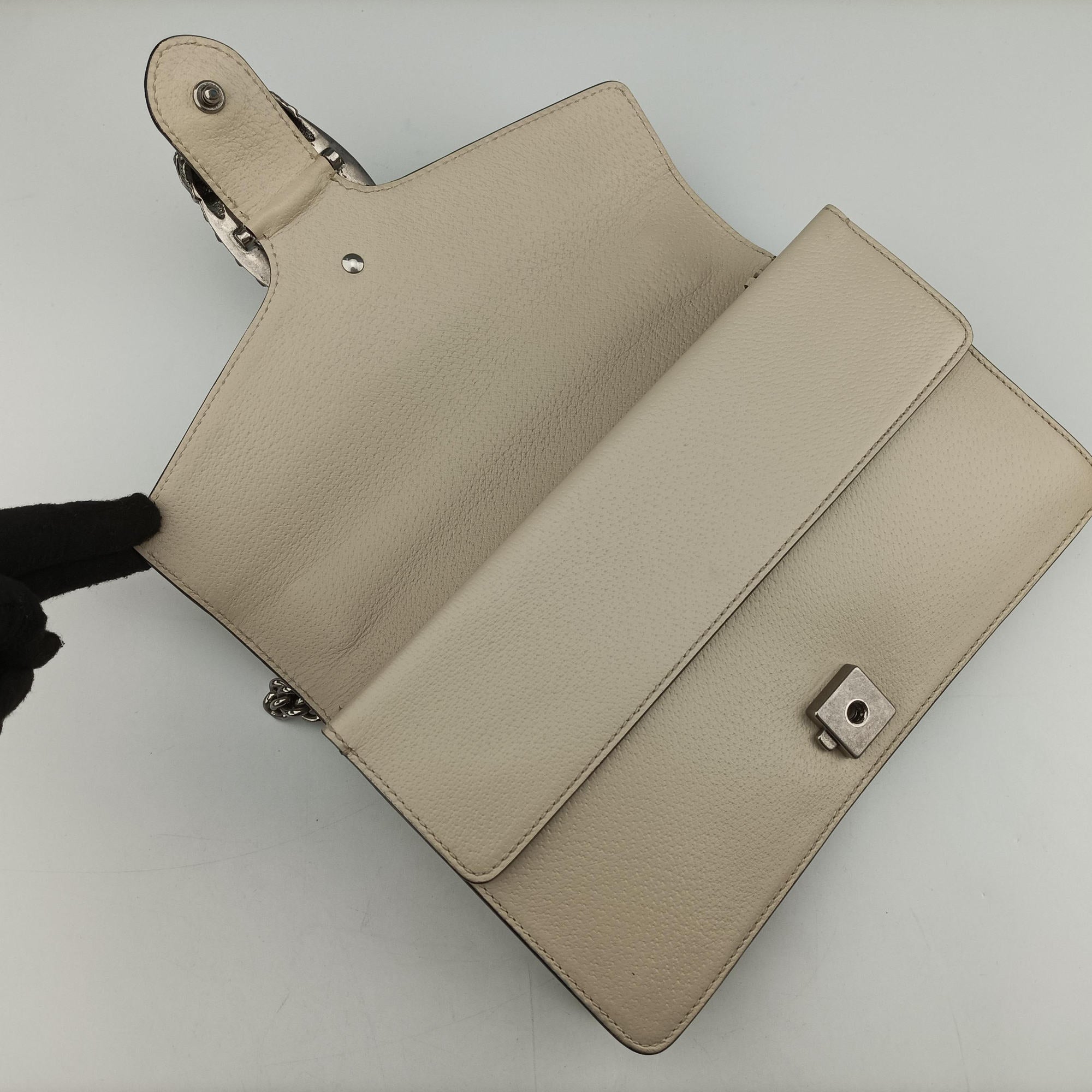 Dionysus White Leather 400249 G032455975ディオニュソス ホワイト レザー 400249 G032455975