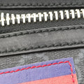 GG Supreme Courrier Messenger Black×Multicolour PVC coated canvas×Leather 547751 C026861426GGスプリーム クーリエ メッセンジャー ブラック×マルチカラー PVCコーティングキャンバス×レザー 547751 C026861426