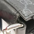 GG Supreme Courrier Messenger Black×Multicolour PVC coated canvas×Leather 547751 C026861426GGスプリーム クーリエ メッセンジャー ブラック×マルチカラー PVCコーティングキャンバス×レザー 547751 C026861426