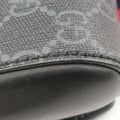 GG Supreme Courrier Messenger Black×Multicolour PVC coated canvas×Leather 547751 C026861426GGスプリーム クーリエ メッセンジャー ブラック×マルチカラー PVCコーティングキャンバス×レザー 547751 C026861426