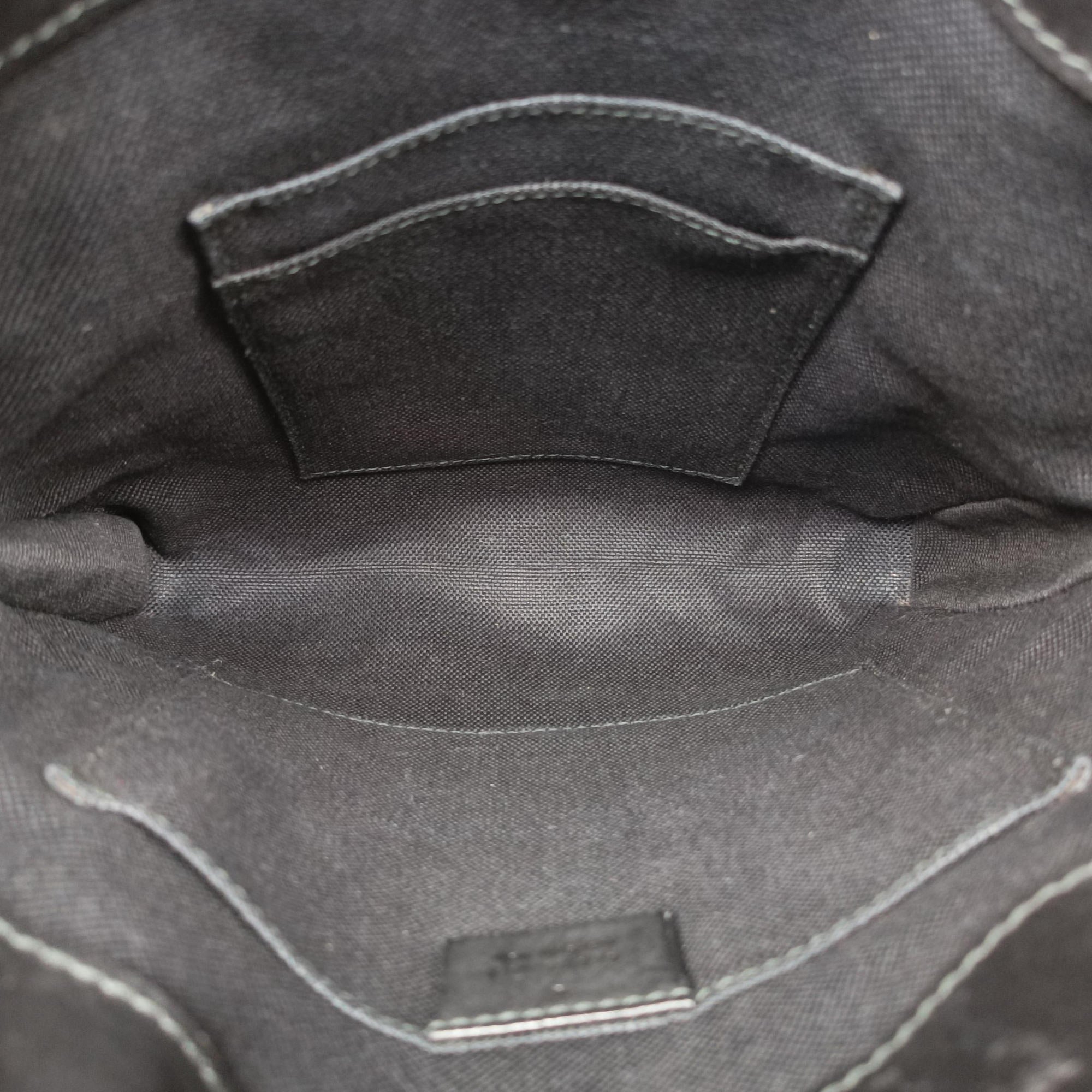 GG Supreme Courrier Messenger Black×Multicolour PVC coated canvas×Leather 547751 C026861426GGスプリーム クーリエ メッセンジャー ブラック×マルチカラー PVCコーティングキャンバス×レザー 547751 C026861426