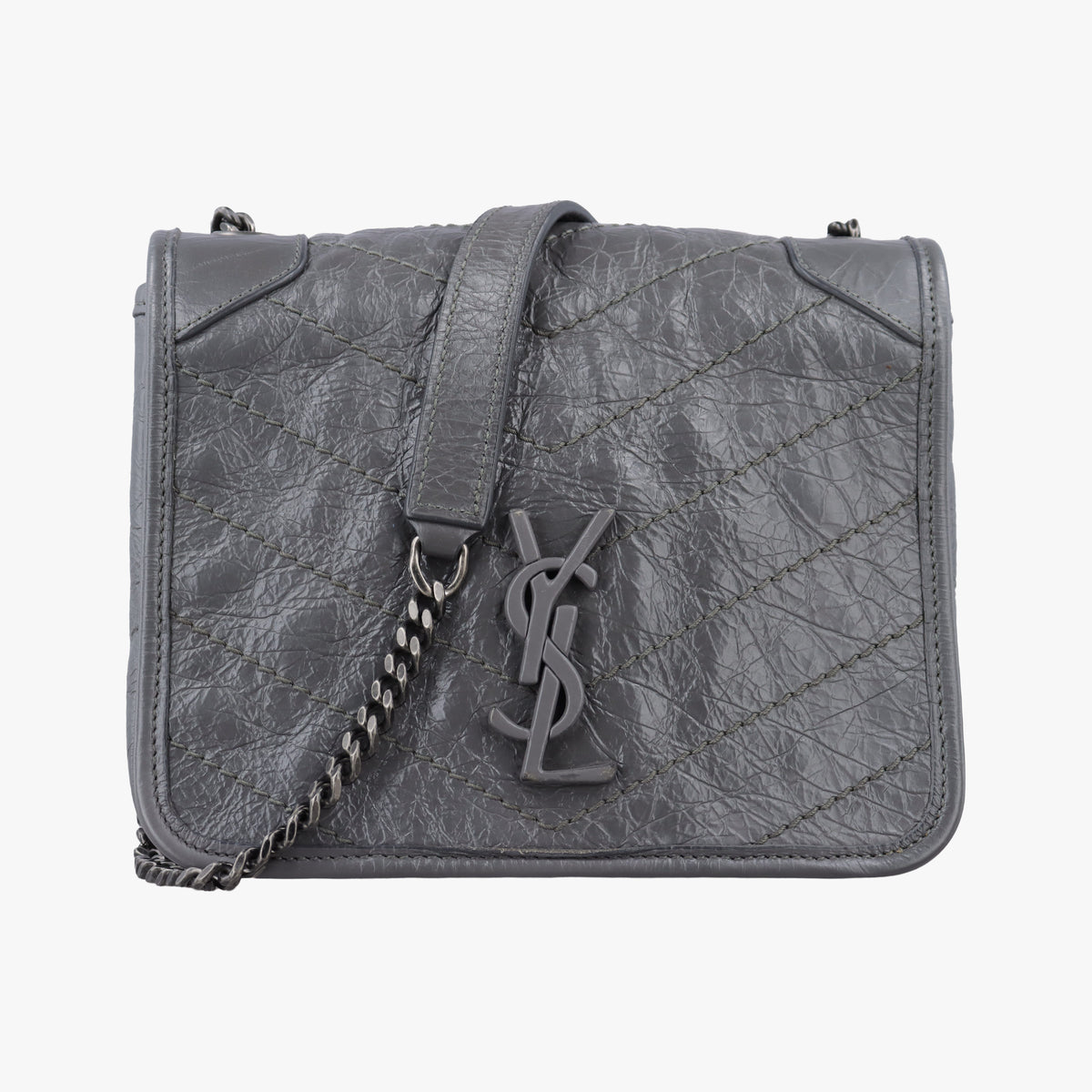 Niki Grey Leather 583103 INN583103.0619ニキ グレー レザー 583103 INN583103.0619