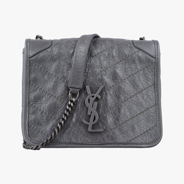 Niki Grey Leather 583103 INN583103.0619ニキ グレー レザー 583103 INN583103.0619