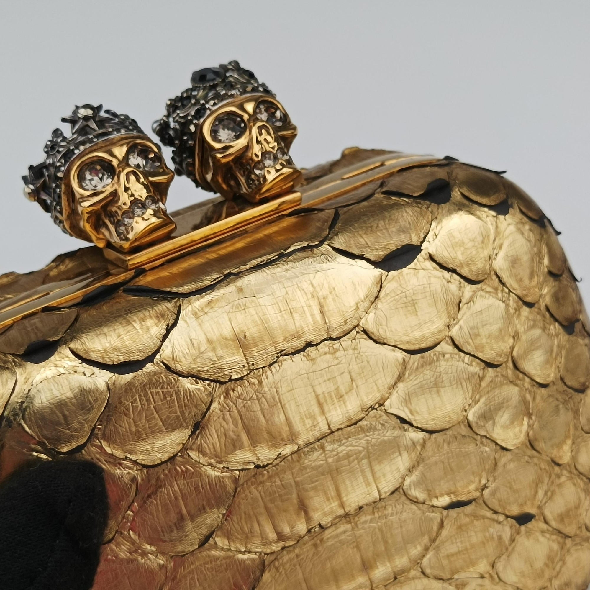 Skull box Golden Python 480497 000926スカルボックス ゴールド パイソン 480497 000926