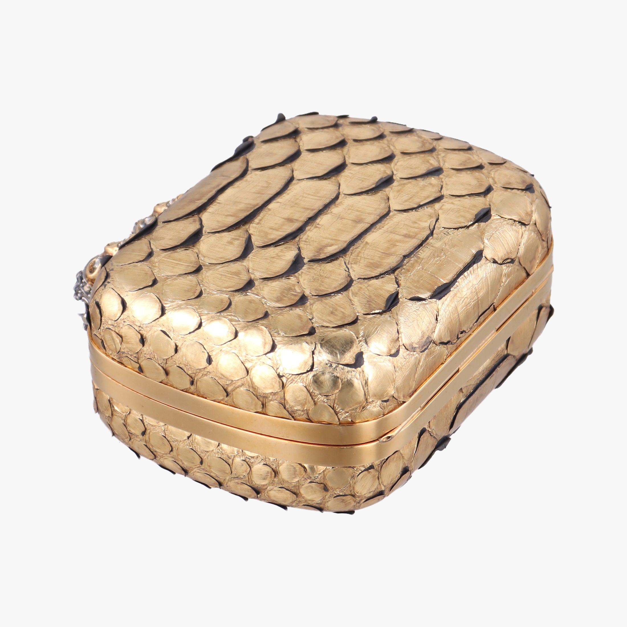Skull box Golden Python 480497 000926スカルボックス ゴールド パイソン 480497 000926