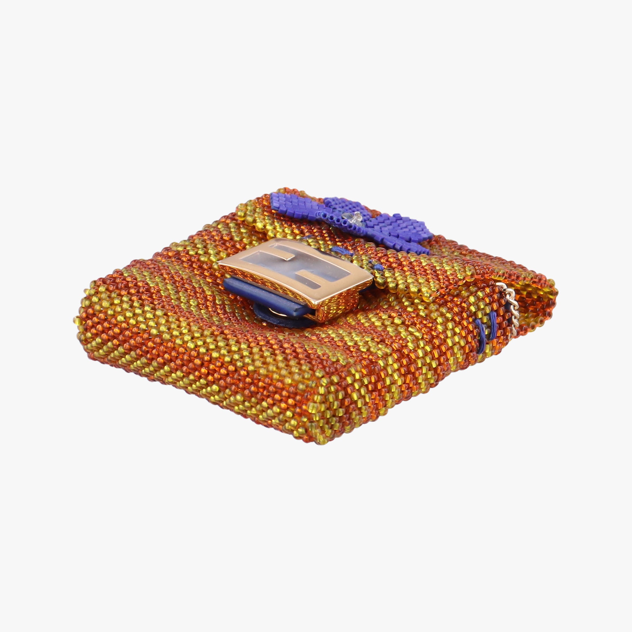 AirPods case Mini Pico Baguette Orange Beaded AirPodsケース ミニ ピコ バゲット オレンジ ビーズ 