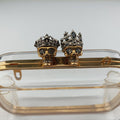 King and Queen ClutchTransparentPlexiglassキング＆クイーン クラッチトランスペアレントプレキシグラス