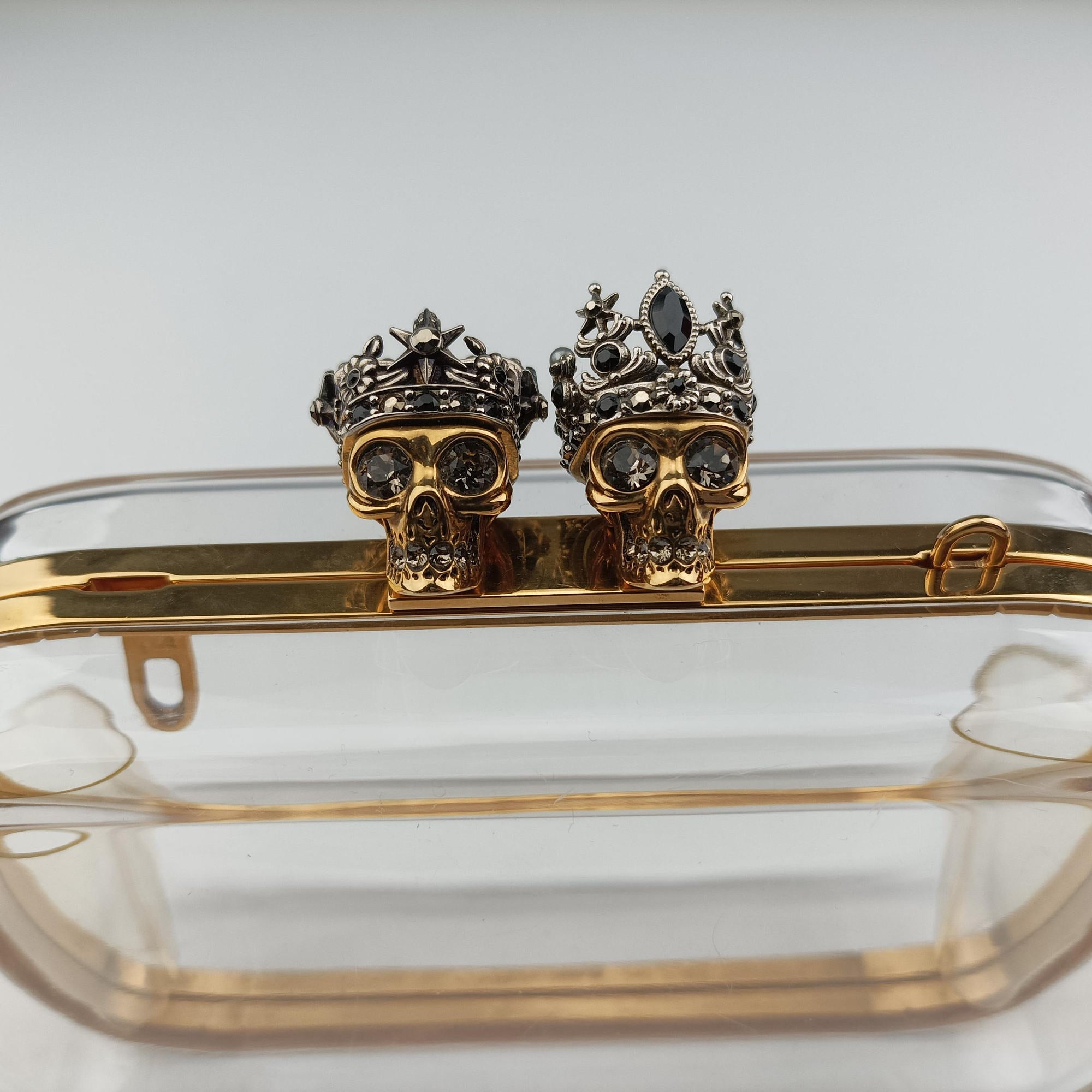 King and Queen ClutchTransparentPlexiglassキング＆クイーン クラッチトランスペアレントプレキシグラス