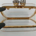 King and Queen ClutchTransparentPlexiglassキング＆クイーン クラッチトランスペアレントプレキシグラス