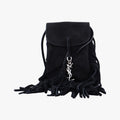 fringe Black Suede 425145 GUE425145.0116フリンジ ブラック スエード 425145 GUE425145.0116