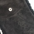 fringe Black Suede 425145 GUE425145.0116フリンジ ブラック スエード 425145 GUE425145.0116