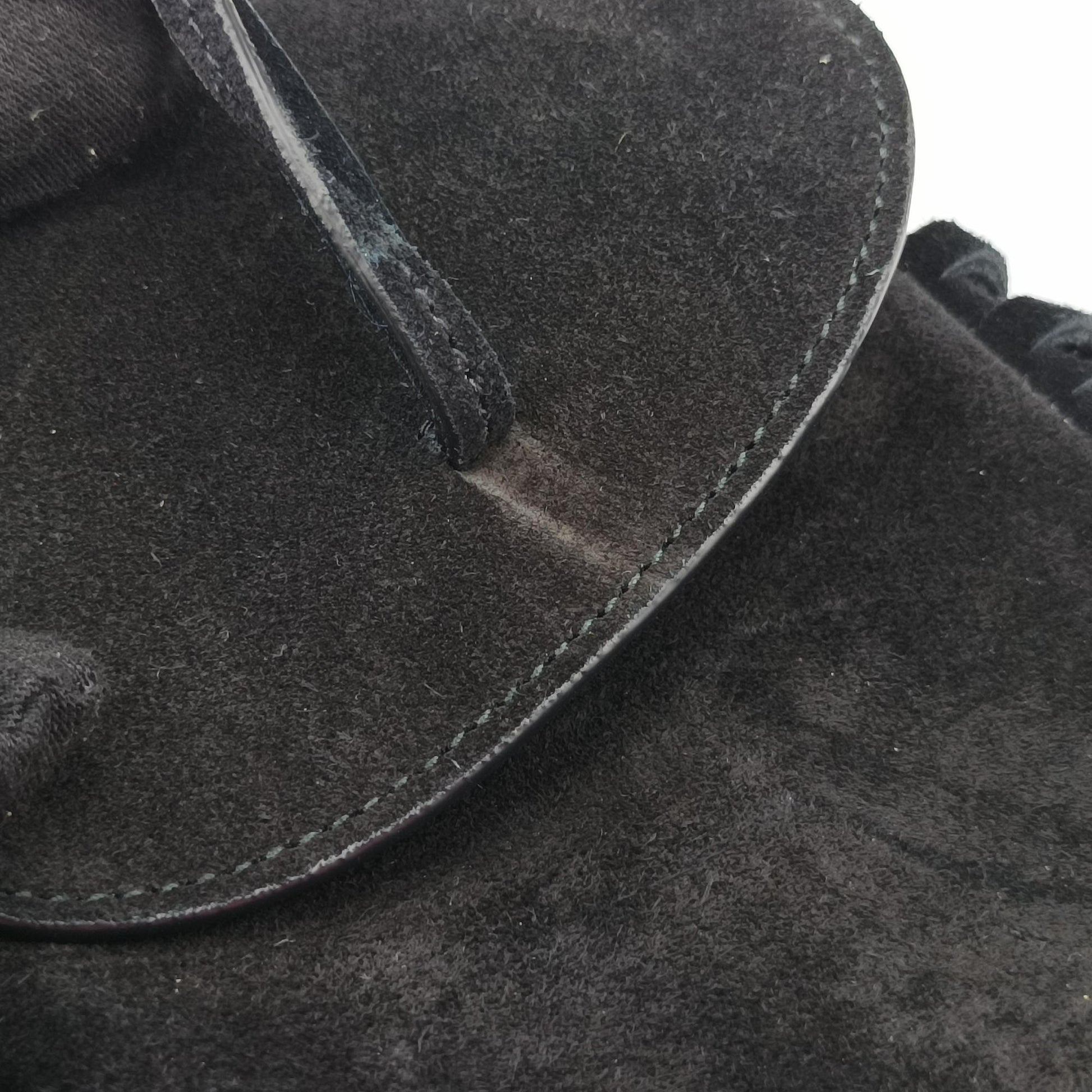 fringe Black Suede 425145 GUE425145.0116フリンジ ブラック スエード 425145 GUE425145.0116