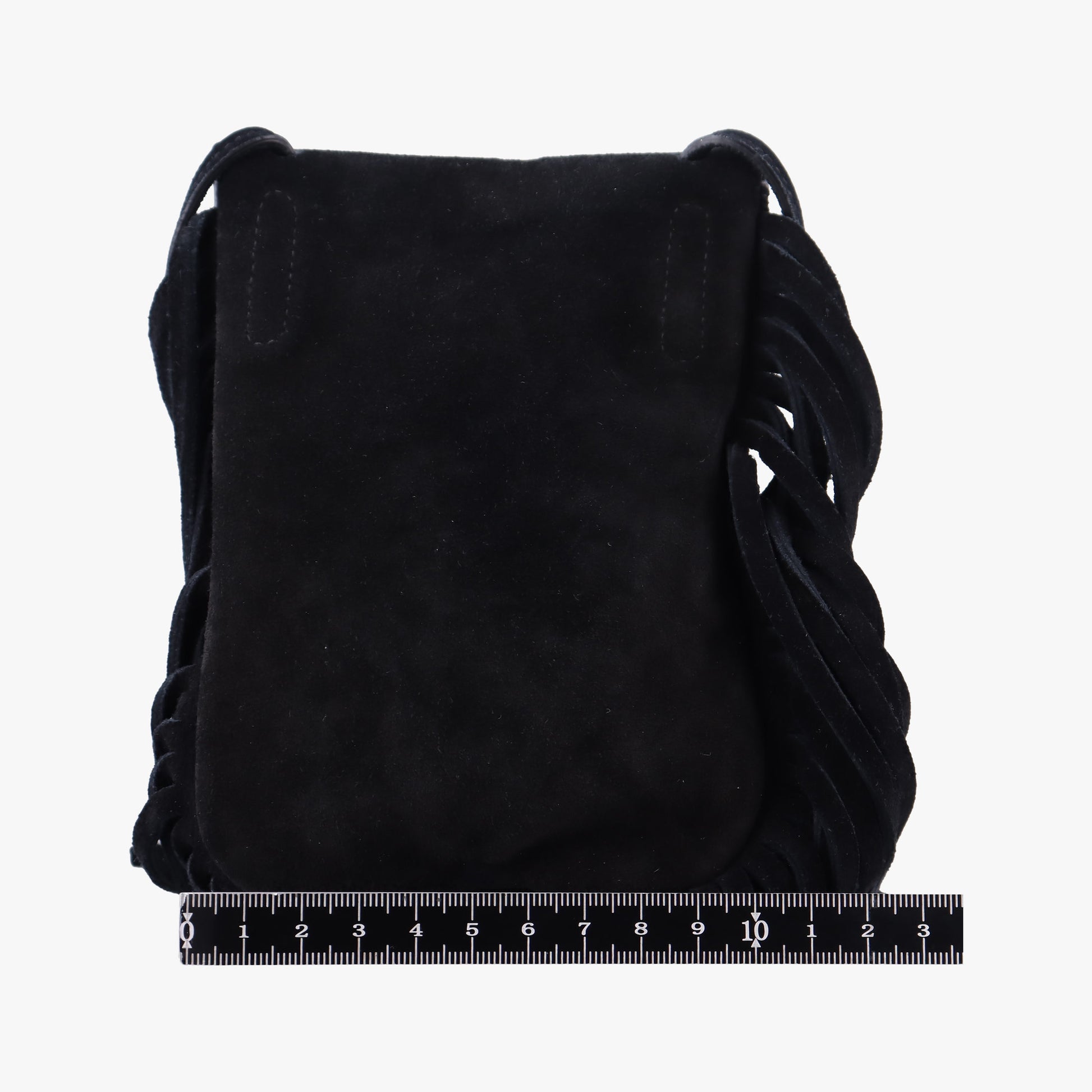 fringe Black Suede 425145 GUE425145.0116フリンジ ブラック スエード 425145 GUE425145.0116