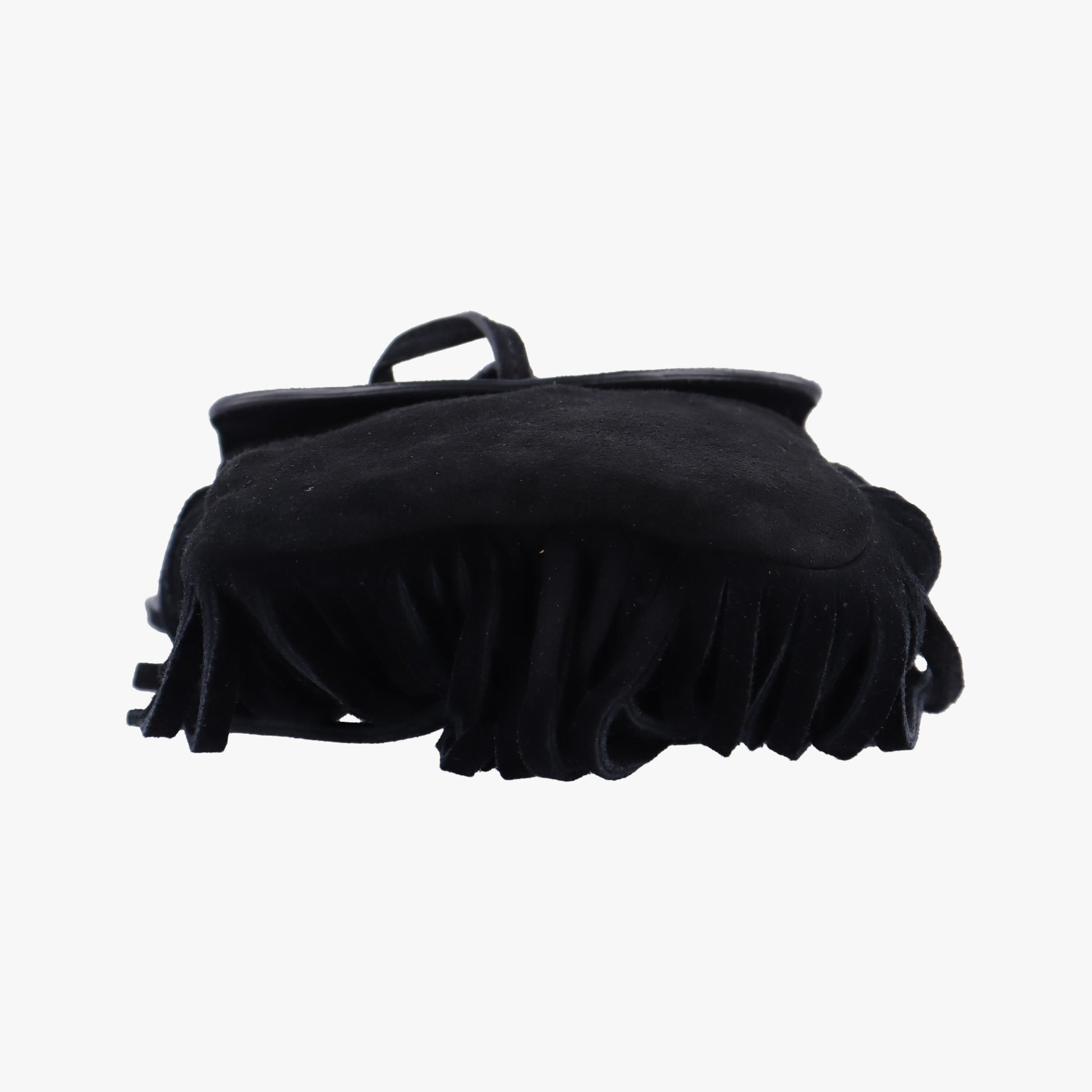 fringe Black Suede 425145 GUE425145.0116フリンジ ブラック スエード 425145 GUE425145.0116