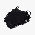 fringe Black Suede 425145 GUE425145.0116フリンジ ブラック スエード 425145 GUE425145.0116