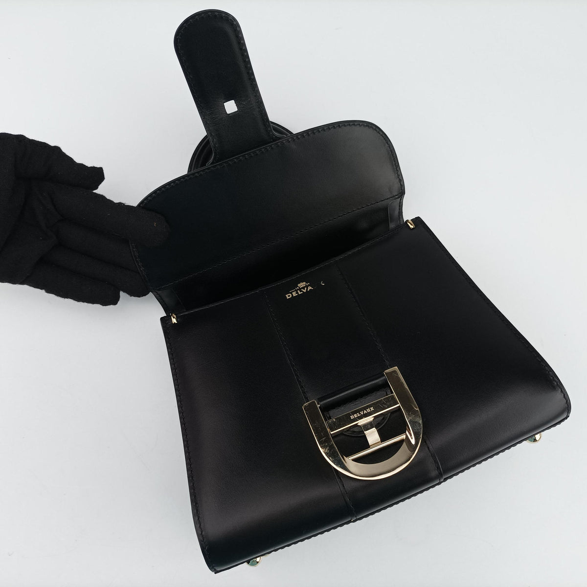 Brillant Mini Black leather ブリヨン ミニ ブラック レザー 