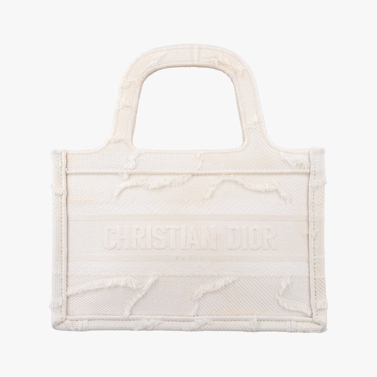 Book Tote Mini White canvas 50-MA-0220ブックトート ミニ ホワイト キャンバス 50-MA-0220