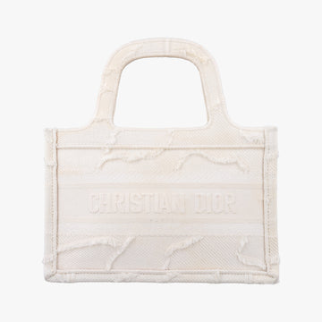 Book Tote Mini White canvas 50-MA-0220ブックトート ミニ ホワイト キャンバス 50-MA-0220