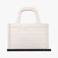 Book Tote Mini White canvas 50-MA-0220ブックトート ミニ ホワイト キャンバス 50-MA-0220