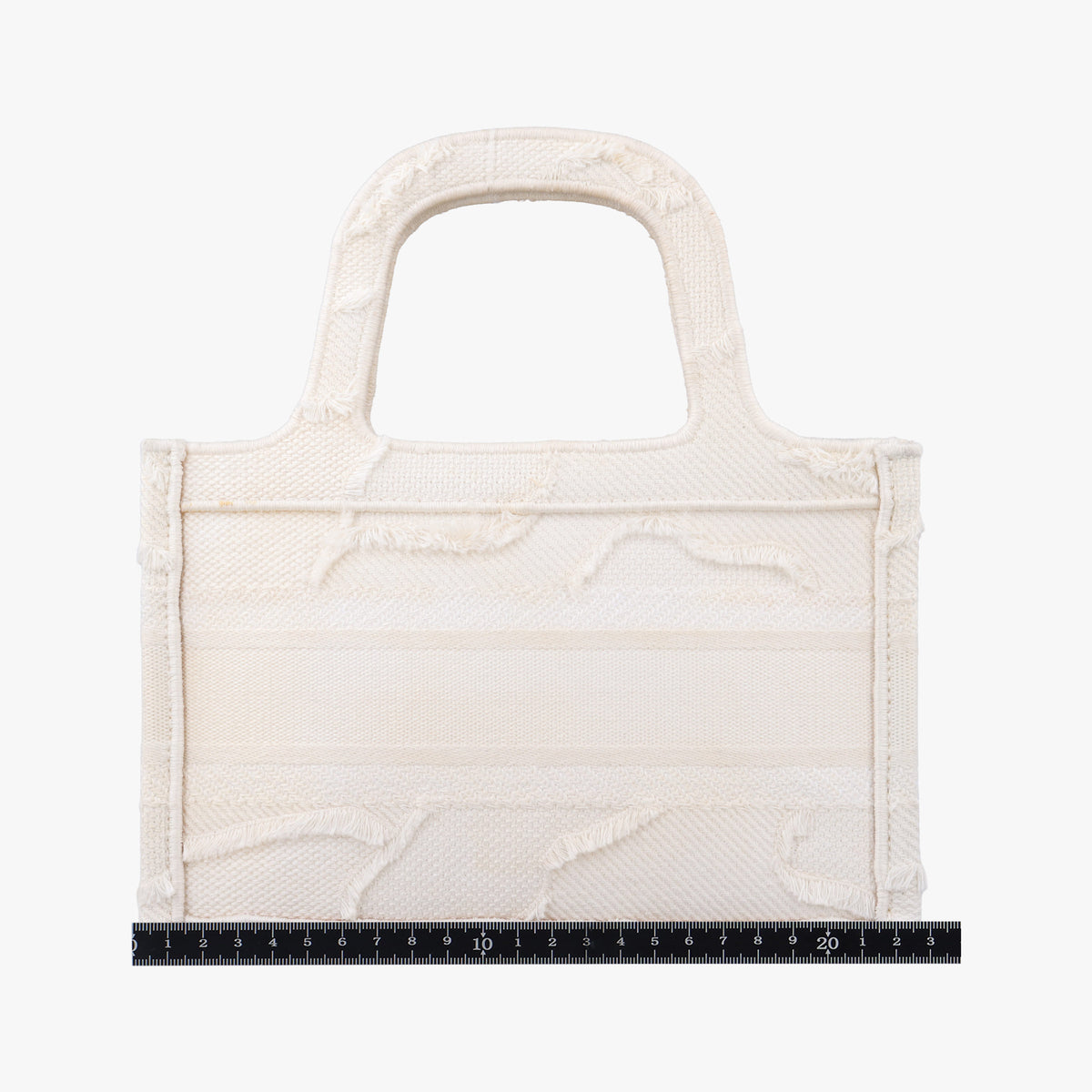 Book Tote Mini White canvas 50-MA-0220ブックトート ミニ ホワイト キャンバス 50-MA-0220